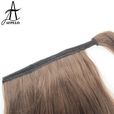 Låg hästsvans med Clip in Extensions